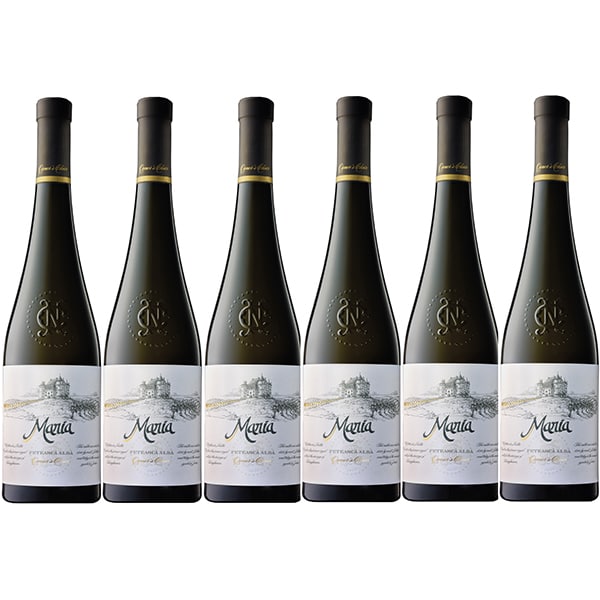 Vin alb sec Jidvei Maria Feteasca Alba 2020, 0.75L, bax 6 sticle