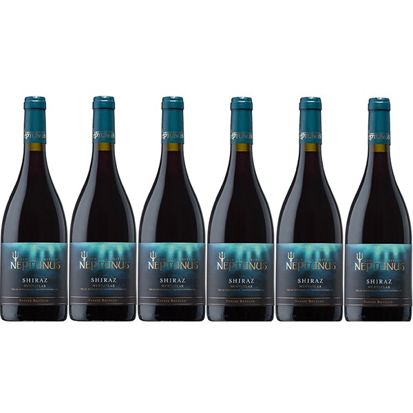 Vin rosu sec The Iconic Estate Neptunus Shiraz 2016, 0.75L, bax 6 sticle