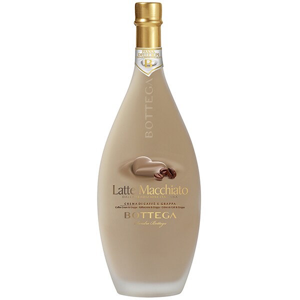 Lichior Bottega Latte Macchiato, 0.5L
