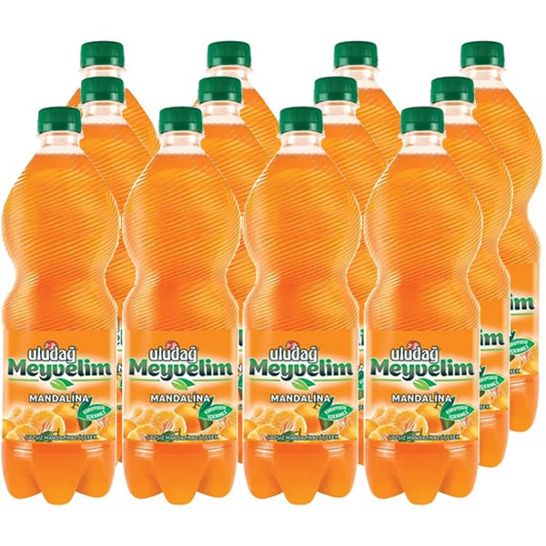 Bautura racoritoare necarbogazoasa ULUDAG Mandarine bax 1L x 12 sticle