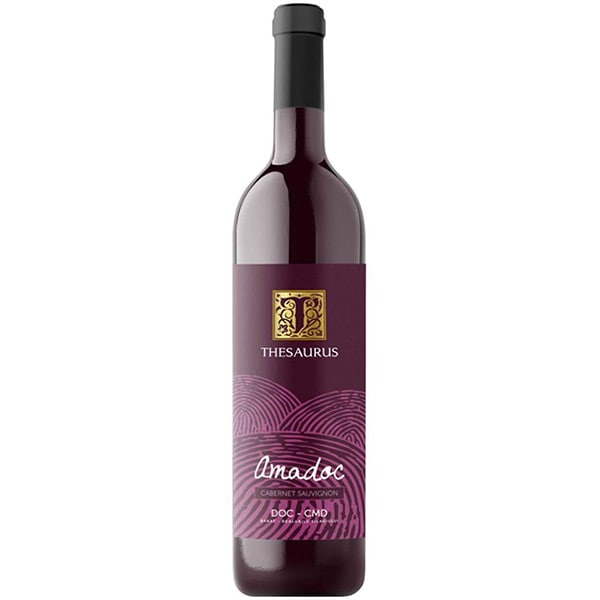 Vin rosu sec Crama Thesaurus Amadoc Cabernet Sauvignon, 0.75L