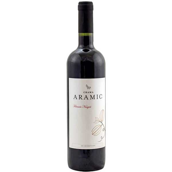 Vin rosu sec Crama Aramic Feteasca Neagra, 0.75L