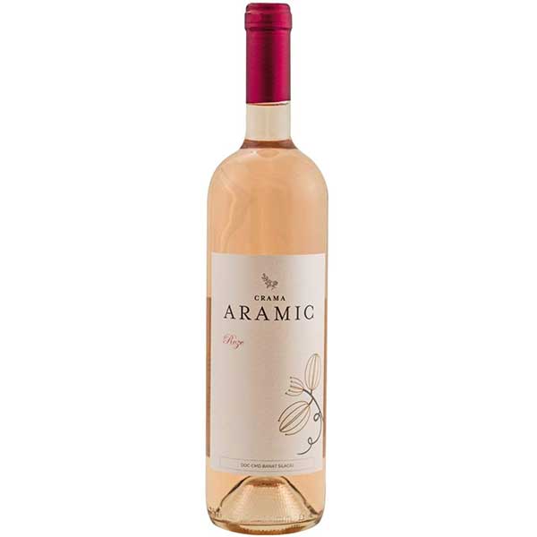 Vin rose sec Crama Aramic Roze, 0.75L