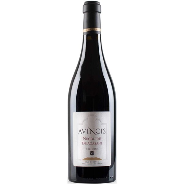 Vin rosu sec Avincis Negru de Dragasani, 0.75L