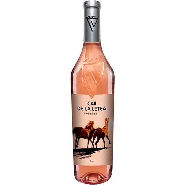 Vin rose sec Via Viticola Sarica Niculitel Caii de la Letea Rose, 0.75L