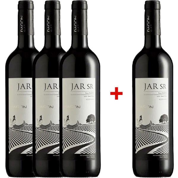 Vin rosu sec Dagon Clan Jar Sr, 0.75L, 3+1 sticle