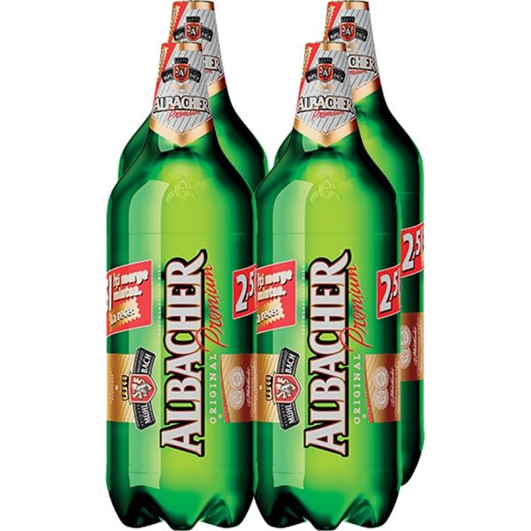 Bere blonda ALBACHER bax 2.5L x 4 sticle