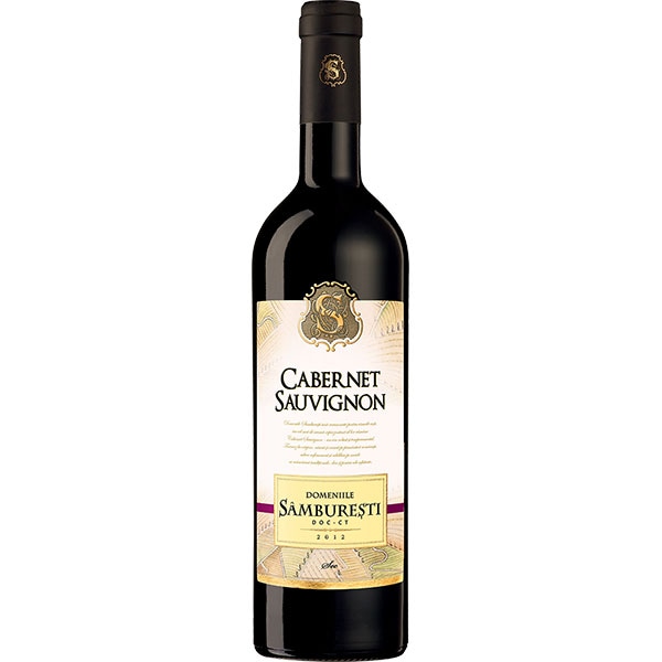 Vin rosu sec Domeniile Samburesti Cabernet Sauvignon 2020, 0.75L, bax 6 sticle