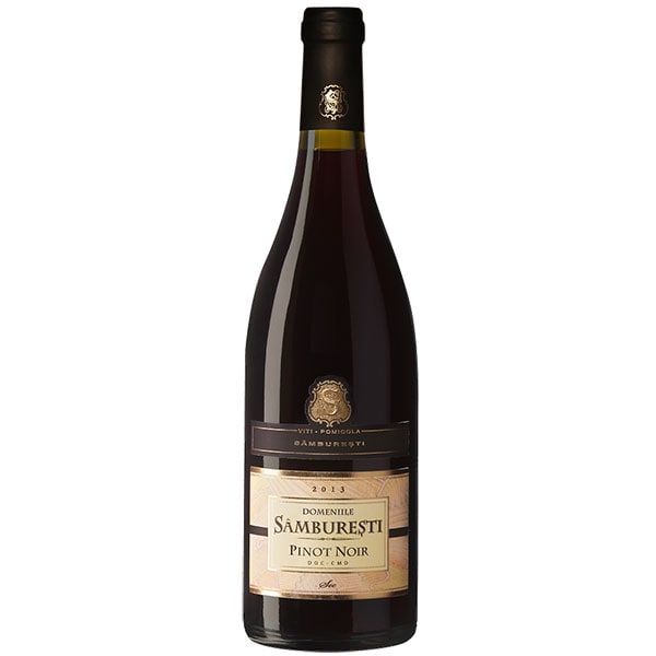Vin rosu sec Domeniile Samburesti Pinot Noir 2019, 0.75L, bax 6 sticle
