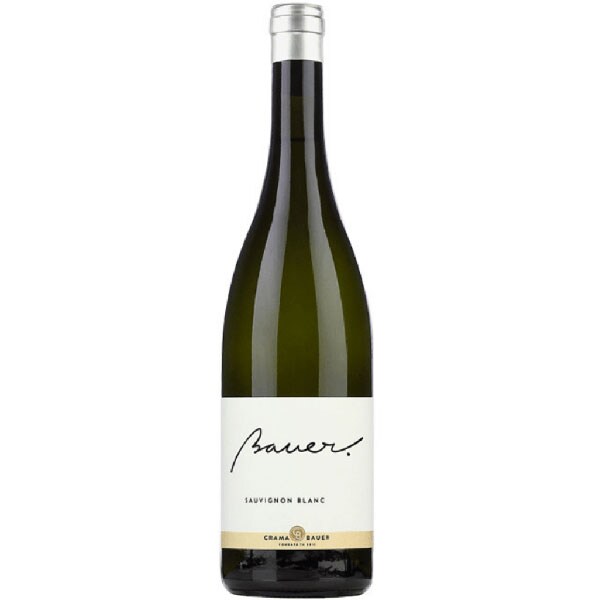 Vin alb sec Bauer Sauvignon Blanc, 0.75L