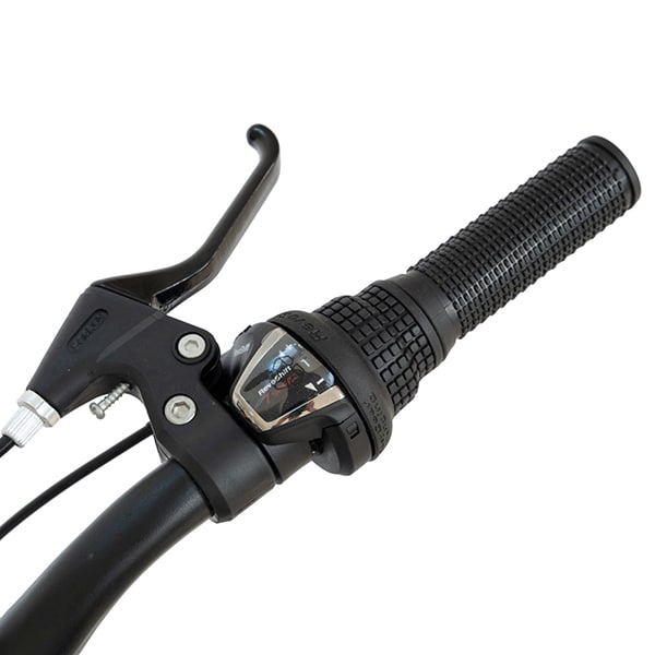 Bicicleta MTB CARPAT C2499A, 24", aluminiu, negru-gri