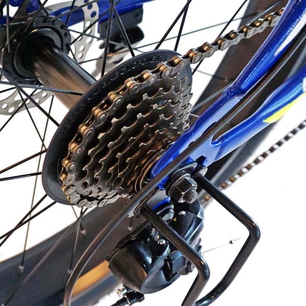 Bicicleta FAT BIKE CARPAT Hercules C2619B, 26", cadru otel, albastru-galben