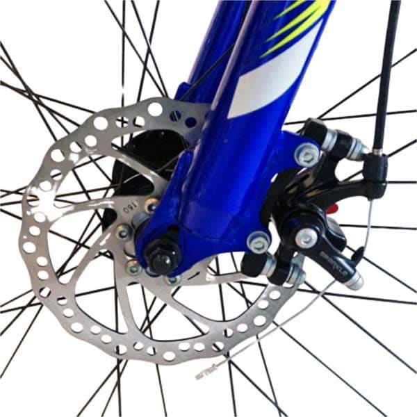 Bicicleta FAT BIKE CARPAT Hercules C2619B, 26", cadru otel, albastru-galben