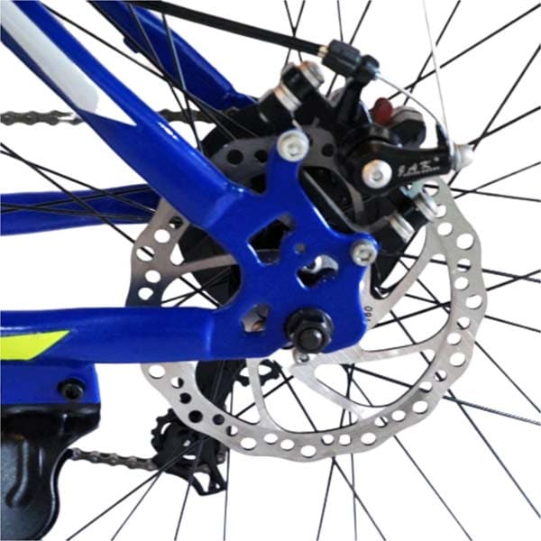 Bicicleta FAT BIKE CARPAT Hercules C2619B, 26", cadru otel, albastru-galben