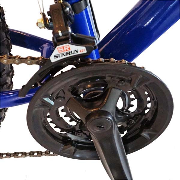 Bicicleta FAT BIKE CARPAT Hercules C2619B, 26", cadru otel, albastru-galben