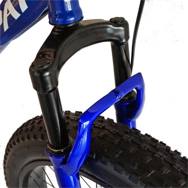 Bicicleta FAT BIKE CARPAT Hercules C2619B, 26", cadru otel, albastru-galben