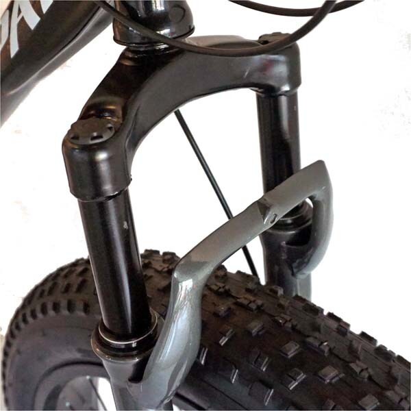 Bicicleta FAT BIKE CARPAT Hercules C2619B, 26", cadru otel, negru-rosu