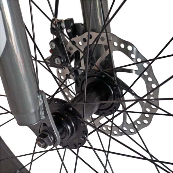 Bicicleta FAT BIKE CARPAT Hercules C2619B, 26", cadru otel, negru-rosu