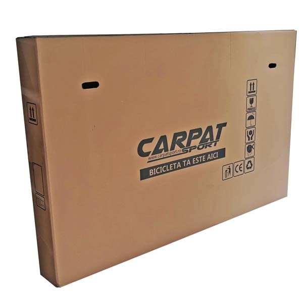 Bicicleta Mountain Bike-HT CARPAT Galaxy C2693B, 26", cadru aluminiu, gri-albastru