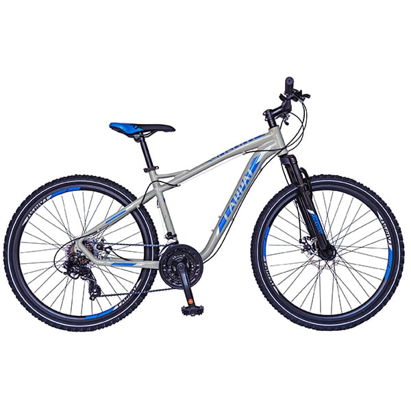 Bicicleta Mountain Bike-HT CARPAT Galaxy C2693B, 26", cadru aluminiu, gri-albastru