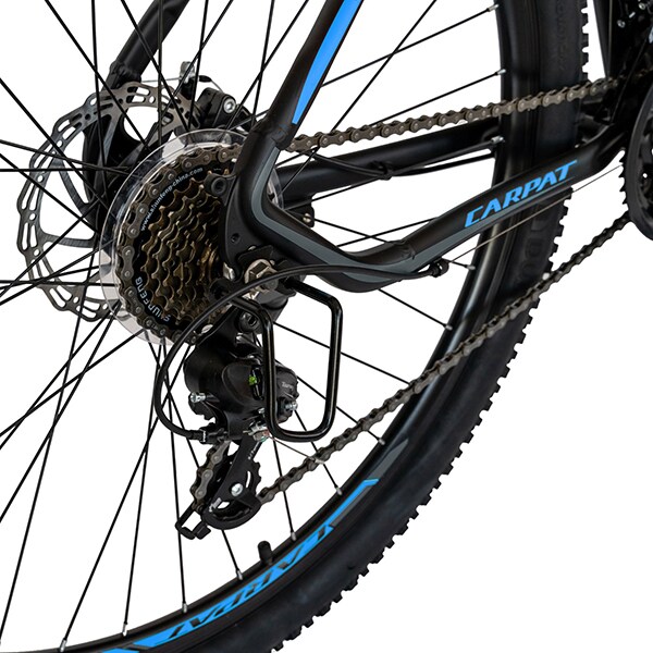 Bicicleta de munte CARPAT C2957C, 29", cadru aluminiu, negru-albastru