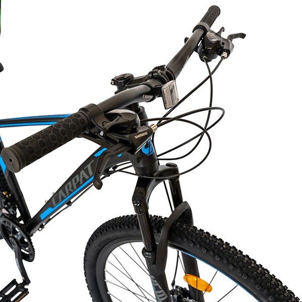 Bicicleta de munte CARPAT C2957C, 29", cadru aluminiu, negru-albastru