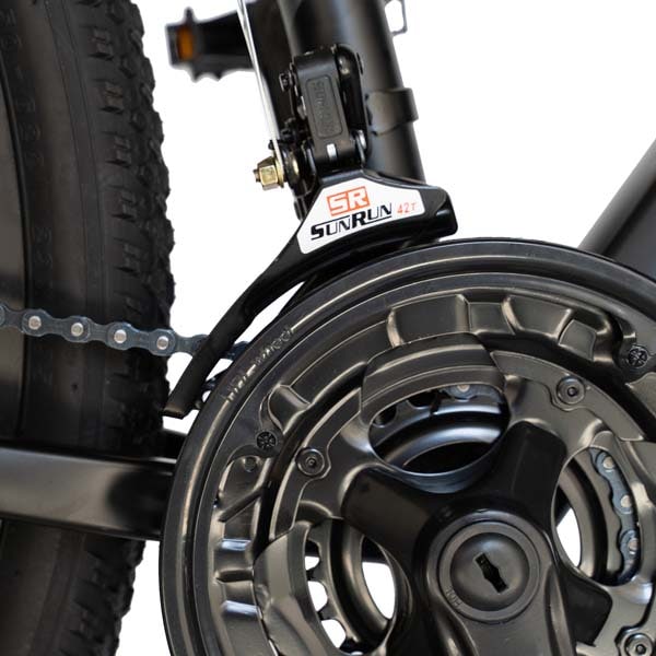 Bicicleta de munte CARPAT Montana C2999A, 29", cadru aluminiu, negru-portocaliu