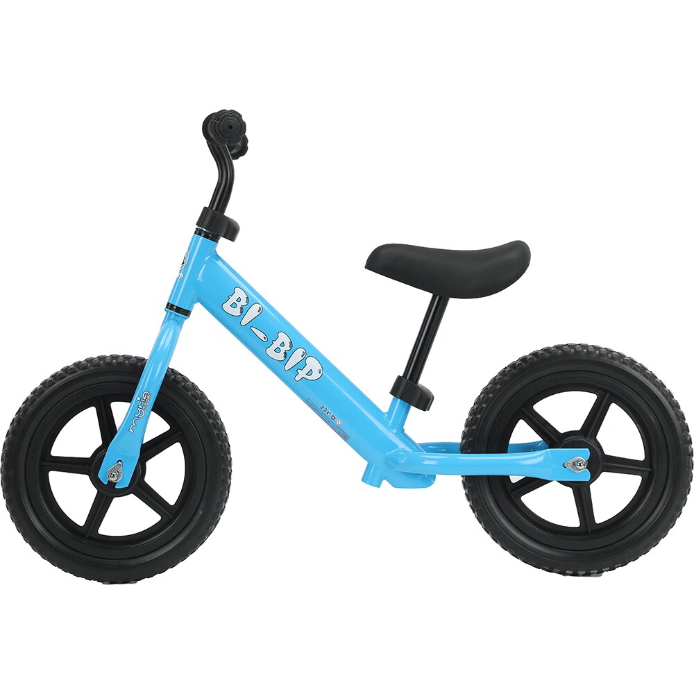 Bicicleta copii fara pedale MYRIA MY7207 Bi-Bip, roata 12", albastru