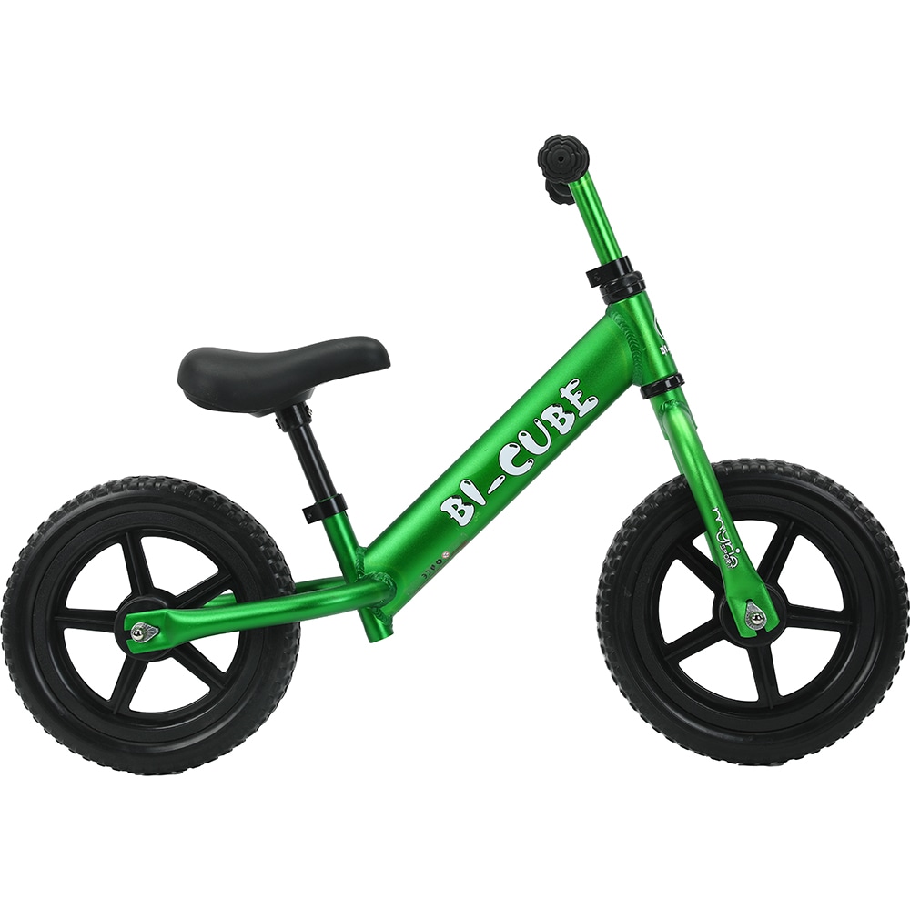 Bicicleta copii fara pedale MYRIA MY7209 Bi-Cube, roata 12", verde
