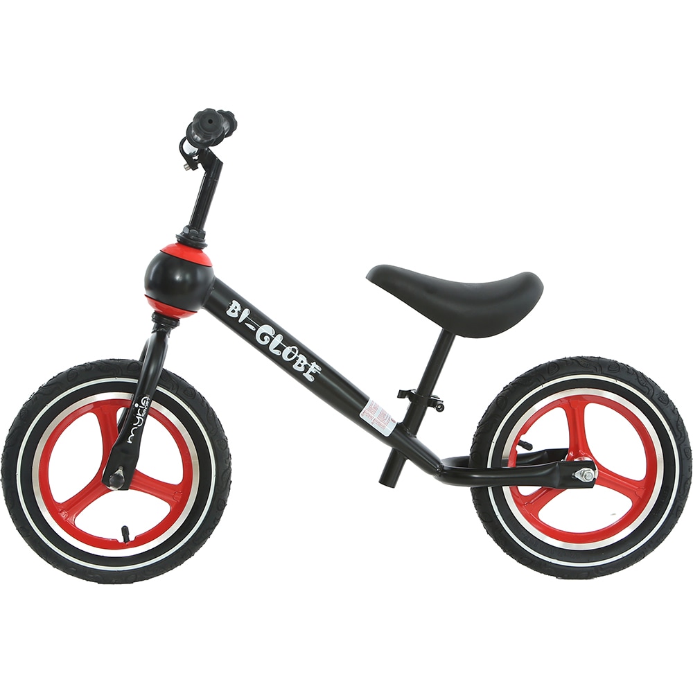 Bicicleta copii fara pedale MYRIA MY7211 Bi-Globe, roata 12", negru