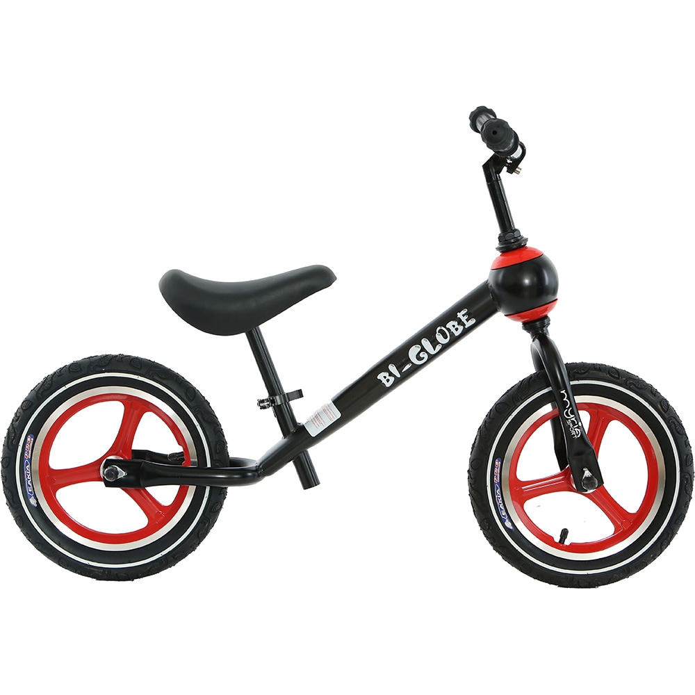 Bicicleta copii fara pedale MYRIA MY7211 Bi-Globe, roata 12", negru