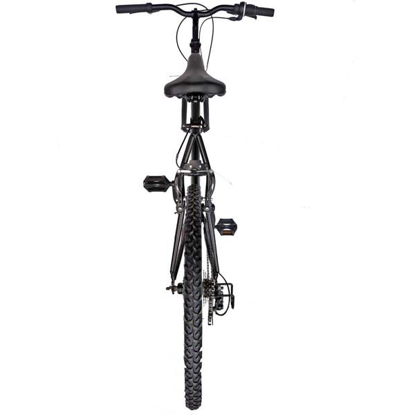 Bicicleta de munte RICH 2673, 26", cadru otel, negru-portocaliu