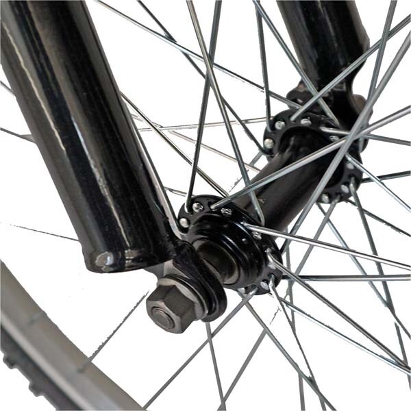 Bicicleta de munte RICH 2673, 26", cadru otel, negru-portocaliu