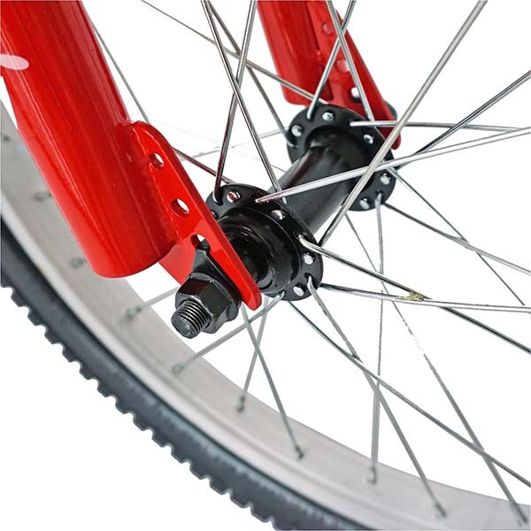 Bicicleta copii VELORS V1602A, 16", otel, rosu-alb