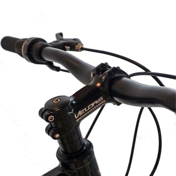 Bicicleta MTB VELORS 2010A, 20", otel, rosu-alb