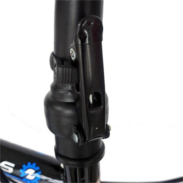 Bicicleta pliabila VELORS Advantage V2054B, 20", cadru otel, negru-albastru