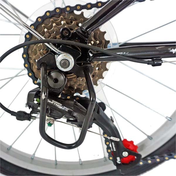 Bicicleta pliabila VELORS Advantage V2054B, 20", cadru otel, negru-albastru