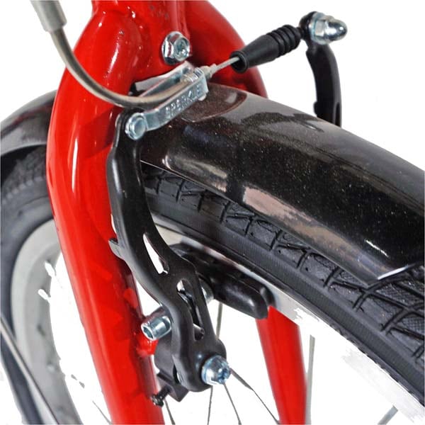 Bicicleta pliabila VELORS Advantage V2054B, 20", cadru otel, rosu-alb 