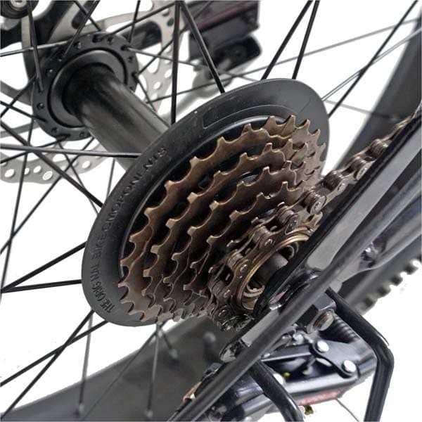 Bicicleta FAT BIKE VELORS V2605A, 26", cadru otel, negru-verde