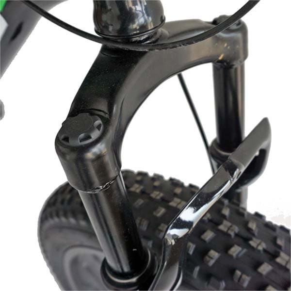 Bicicleta FAT BIKE VELORS V2605A, 26", cadru otel, negru-verde