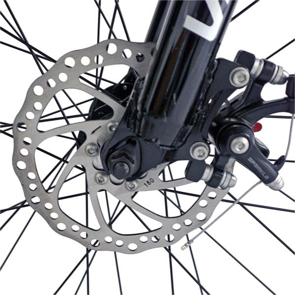 Bicicleta FAT BIKE VELORS V2605A, 26", cadru otel, negru-verde