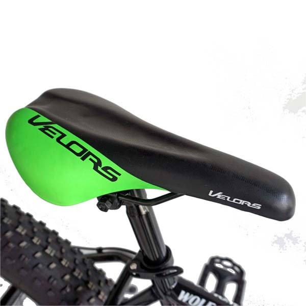 Bicicleta FAT BIKE VELORS V2605A, 26", cadru otel, negru-verde