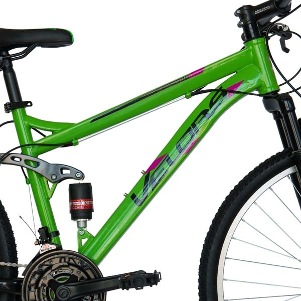 Bicicleta Mountain Bike VELORS 2660A, 26", cadru otel, verde-negru