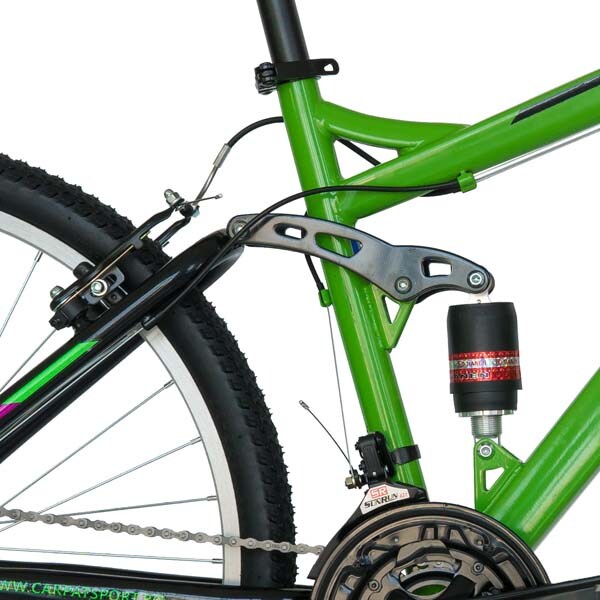 Bicicleta Mountain Bike VELORS 2660A, 26", cadru otel, verde-negru