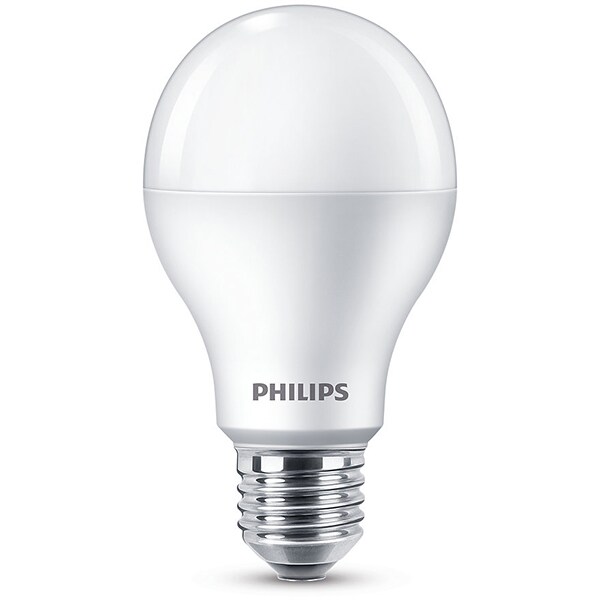 Set 3 becuri LED PHILIPS 8718699694920, E27, 14W, lumina calda