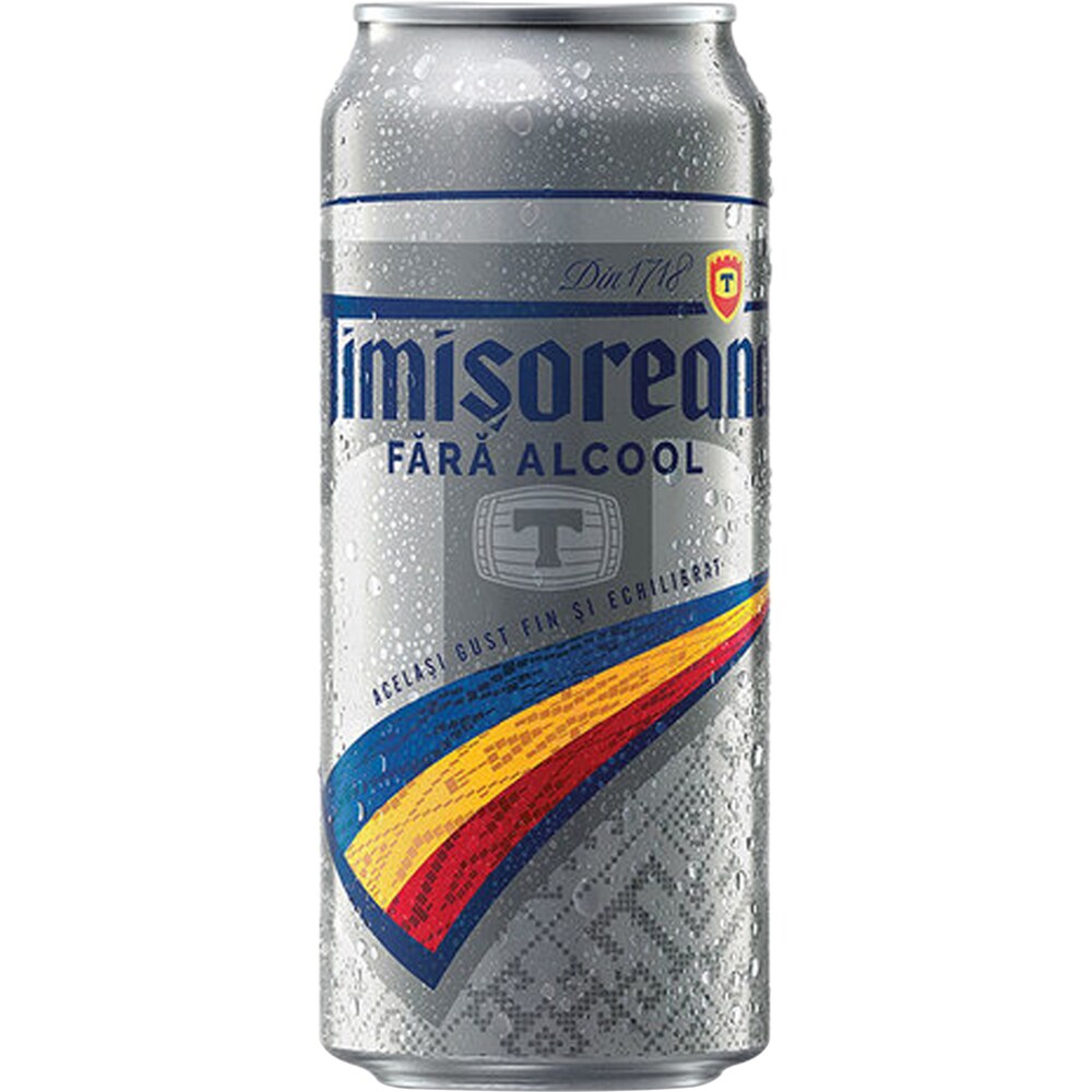 Bere fara alcool Timisoreana bax 0.5L x 6 doze