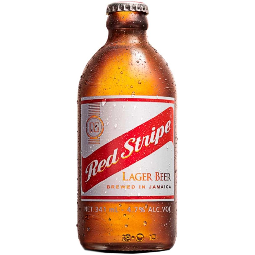 Bere blonda Red Stripe bax 0.33L x 24 sticle