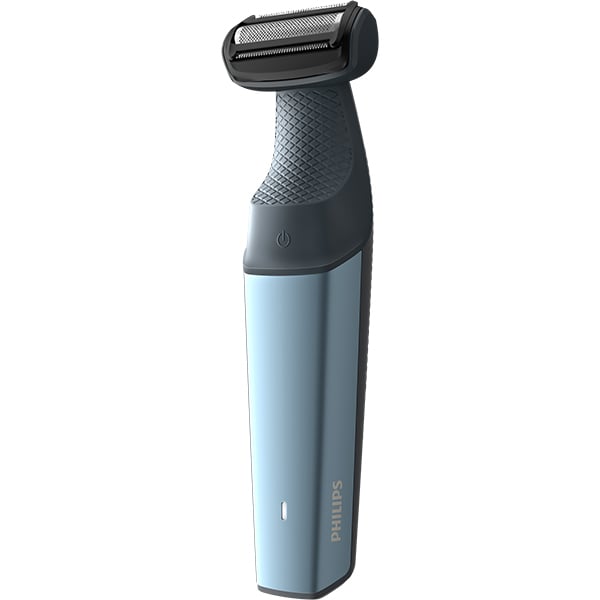 Aparat de tuns/ras corporal PHILIPS BG3015/15, acumulator, 50 min autonomie,Wet&Dry, albastru
