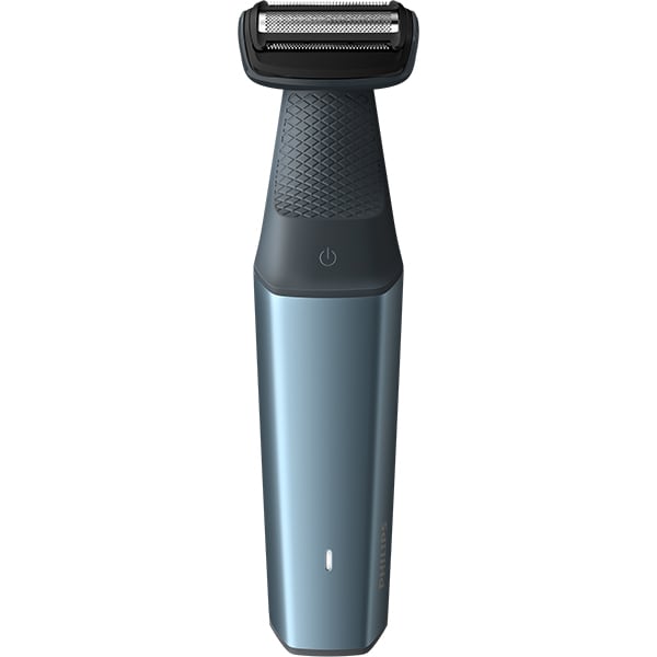 Aparat de tuns/ras corporal PHILIPS BG3015/15, acumulator, 50 min autonomie,Wet&Dry, albastru