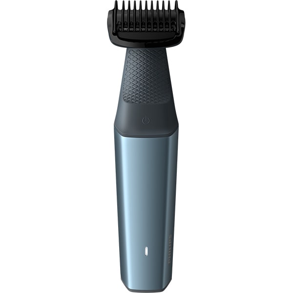 Aparat de tuns/ras corporal PHILIPS BG3015/15, acumulator, 50 min autonomie,Wet&Dry, albastru